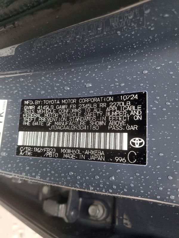 2024 TOYOTA PRIUS