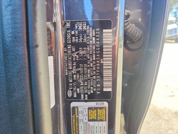 2016 KIA SORENTO EX