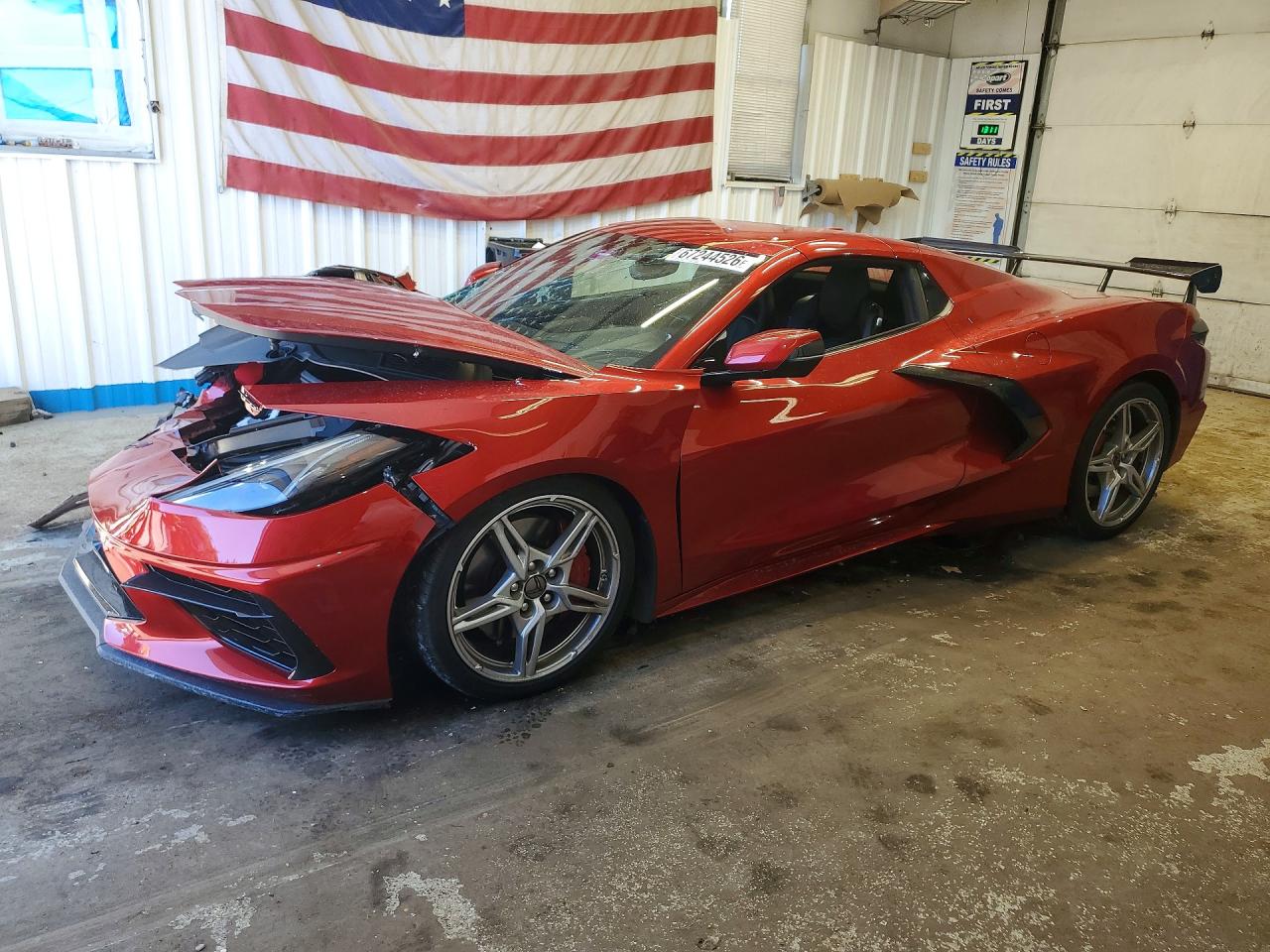 2021 CHEVROLET CORVETTE Premium 3LT — Front 3/4
