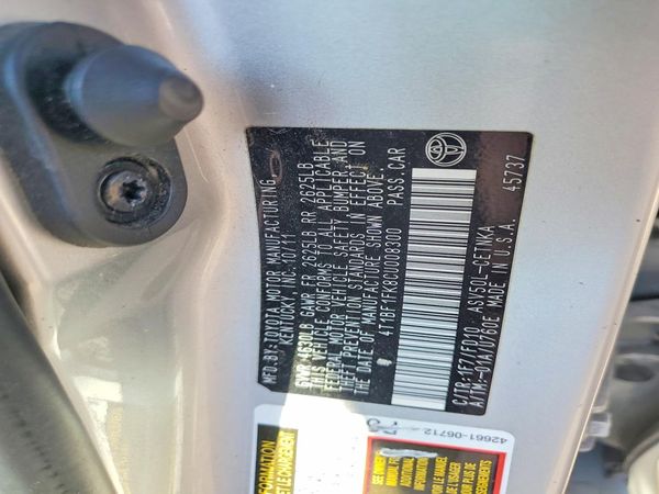 2012 TOYOTA CAMRY