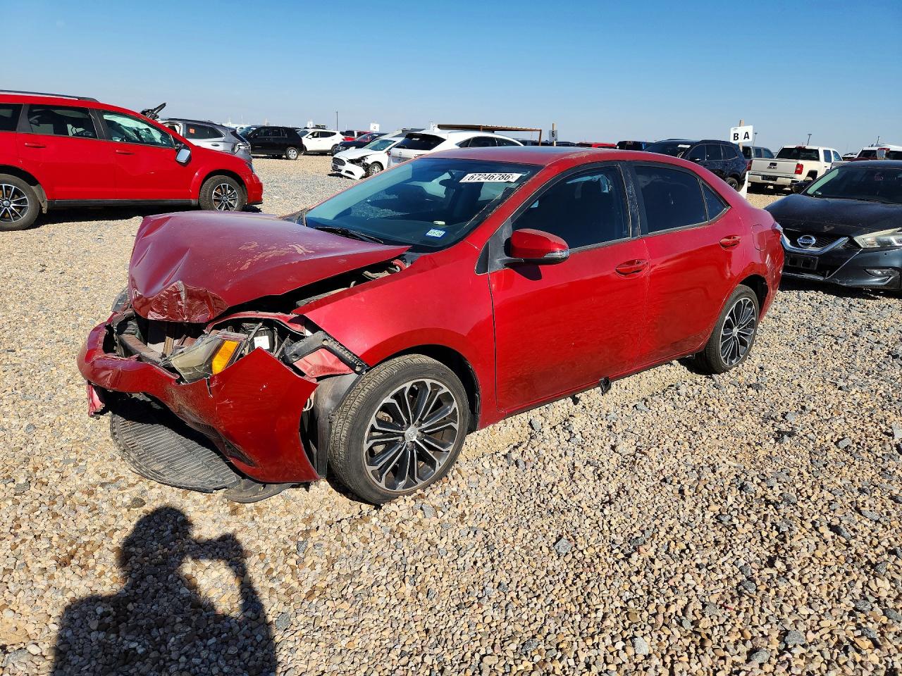 2016 TOYOTA COROLLA L/LE — Front 3/4