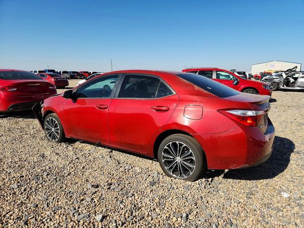 2016 TOYOTA COROLLA L/LE — DSRA