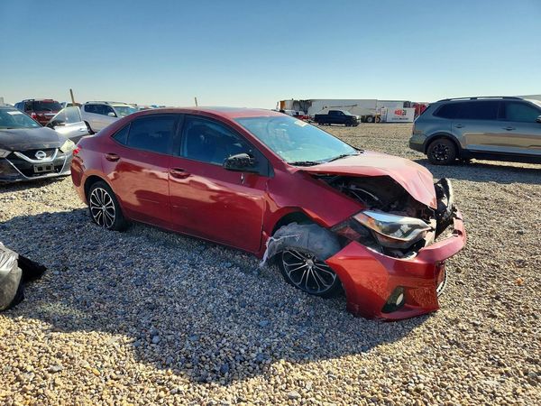 2016 TOYOTA COROLLA L/LE — Passenger 3/4