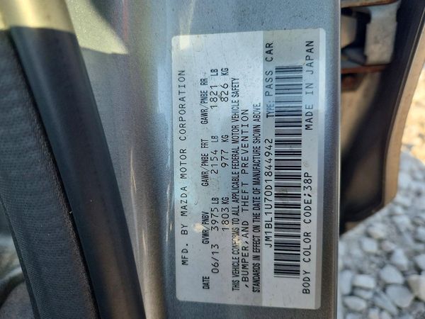 2013 MAZDA 3 Sport/GX