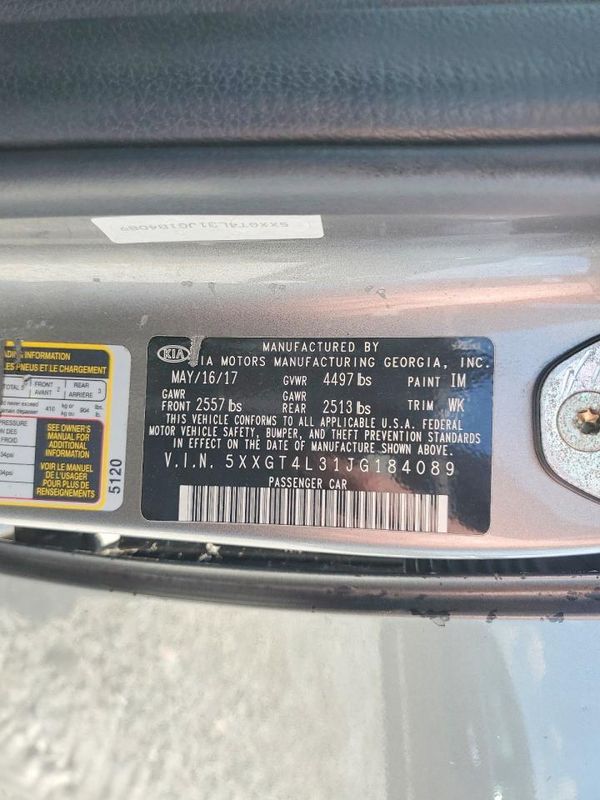 2018 KIA OPTIMA LX