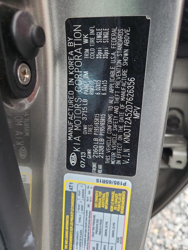 2013 KIA SOUL All Trims