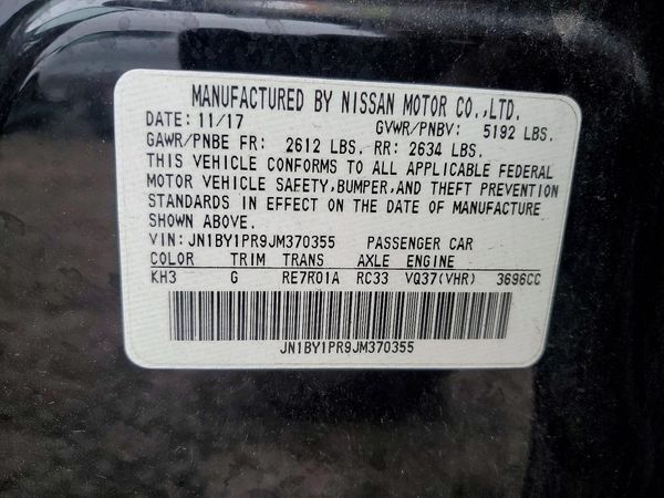 2018 INFINITI Q70L