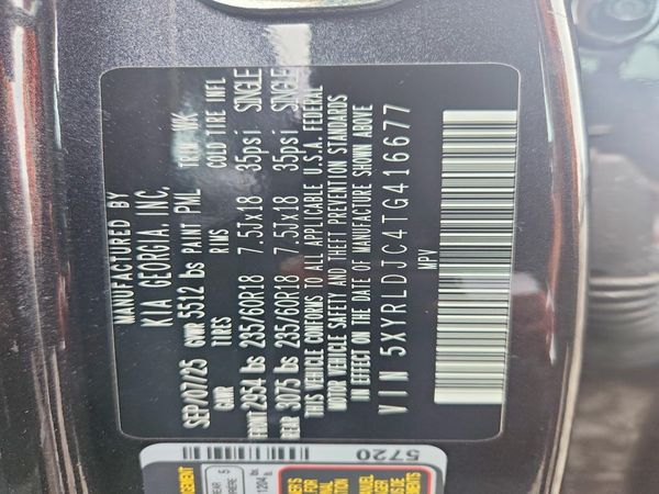 2026 KIA SORENTO S