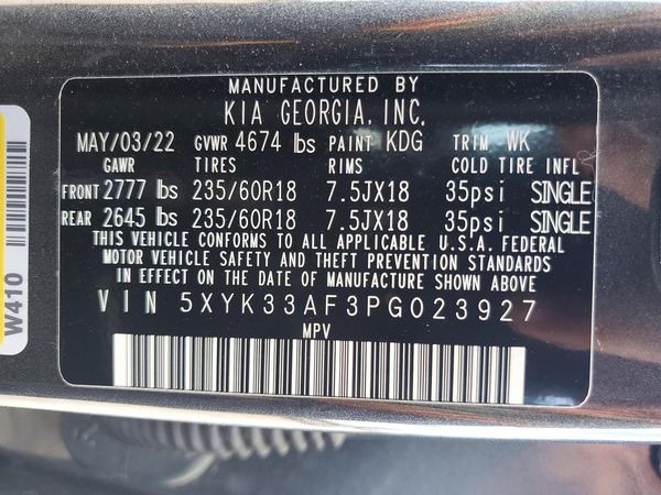 2023 KIA SPORTAGE EX
