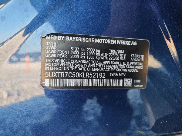 2019 BMW X3