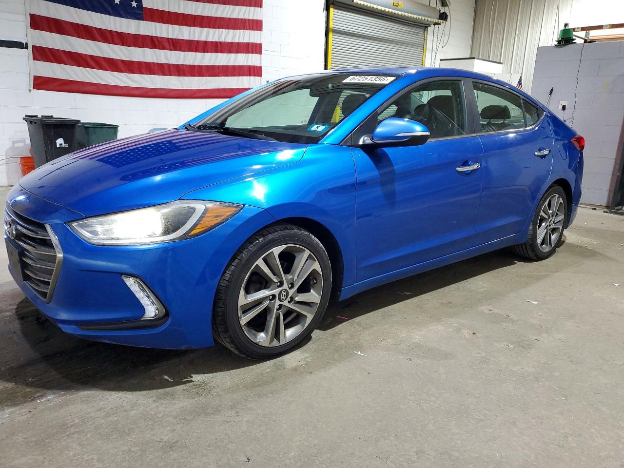 2017 HYUNDAI ELANTRA — Front 3/4
