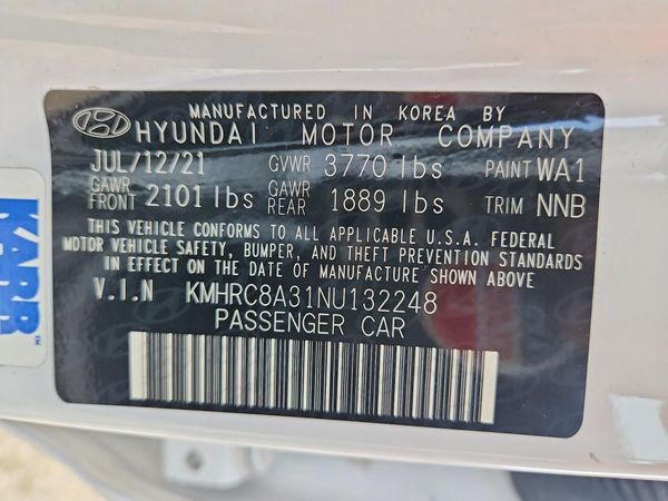 2022 HYUNDAI VENUE SEL & Limited — VINS