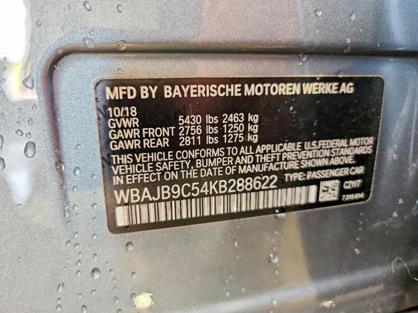 2019 BMW M550XI xDrive