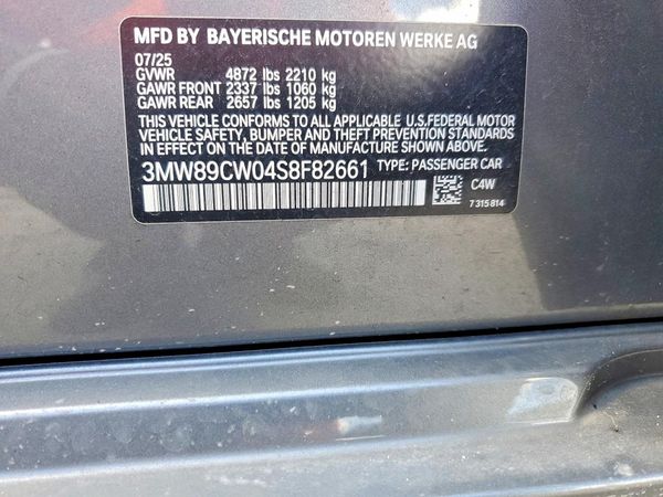 2025 BMW 3 SERIES xDrive — VINS