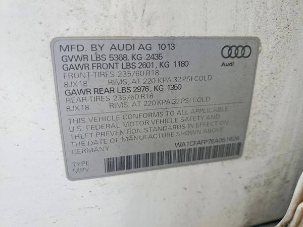 2014 AUDI Q5