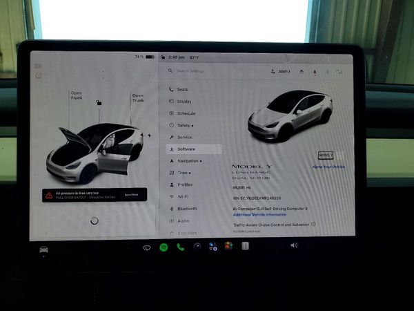 2021 TESLA MODEL Y — ODOM