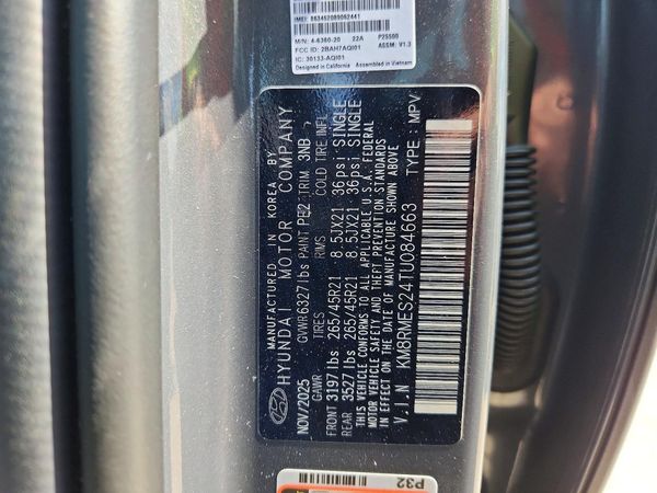 2026 HYUNDAI PALISADE