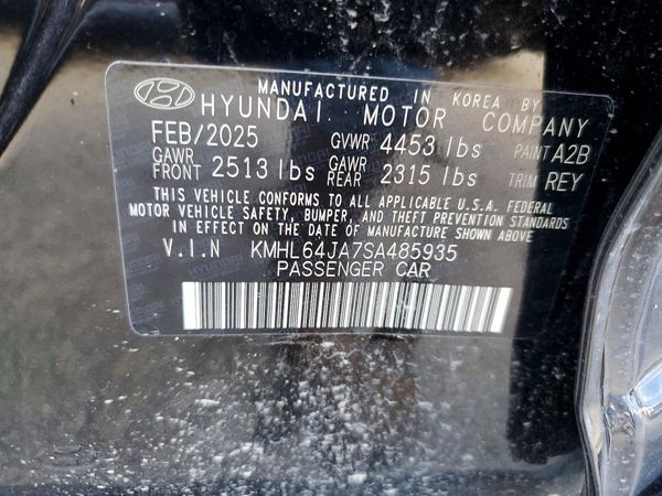 2025 HYUNDAI SONATA