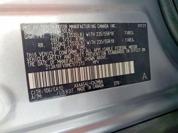 2021 TOYOTA RAV4 XLE Premium