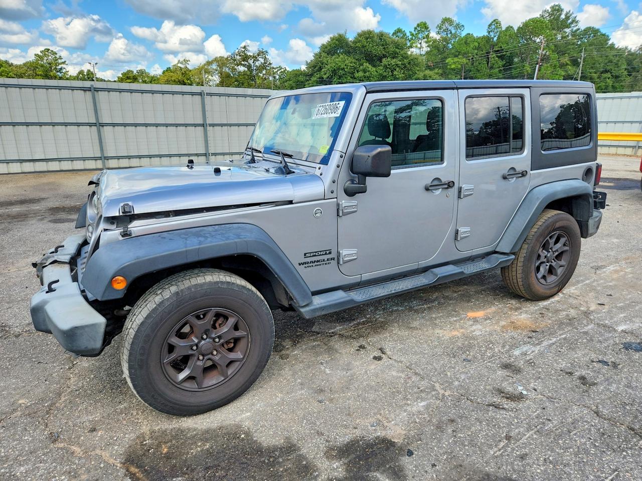 2016 JEEP WRANGLER UNLIMITED Sport