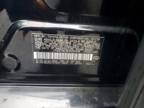 2014 LEXUS GS 350 — VINS