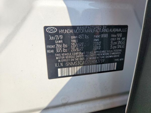 2020 HYUNDAI SANTA FE
