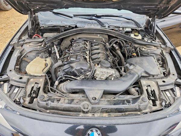 2012 BMW 335 — Engine bay