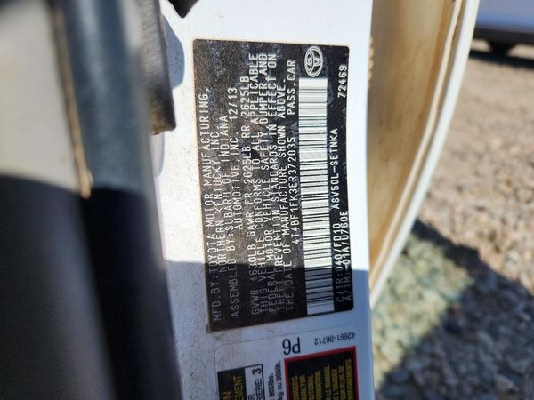 2014 TOYOTA CAMRY