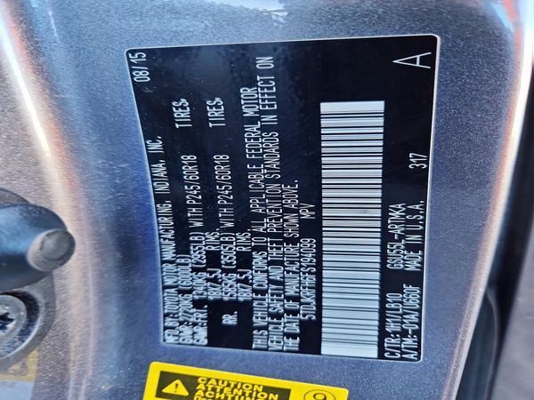 2015 TOYOTA HIGHLANDER Base/Hybrid