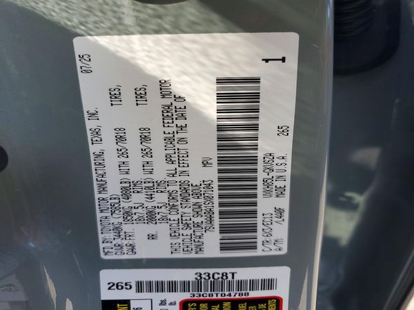 2025 TOYOTA SEQUOIA