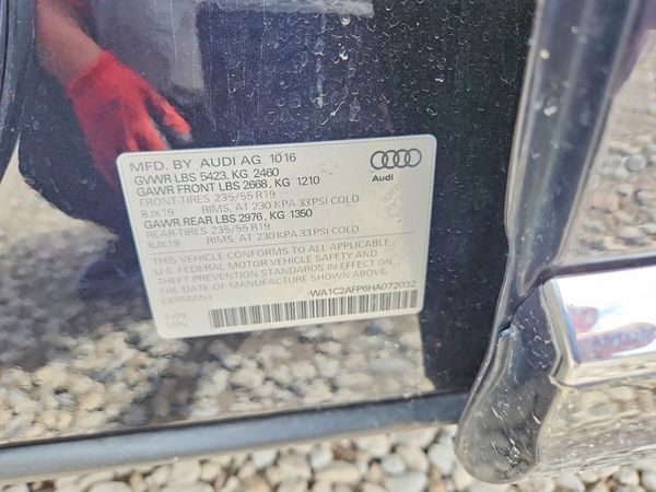 2017 AUDI Q5 quattro Premium
