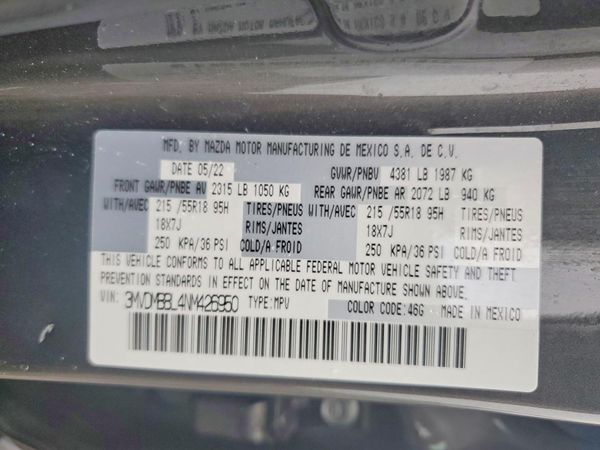 2022 MAZDA CX-30 Select Package