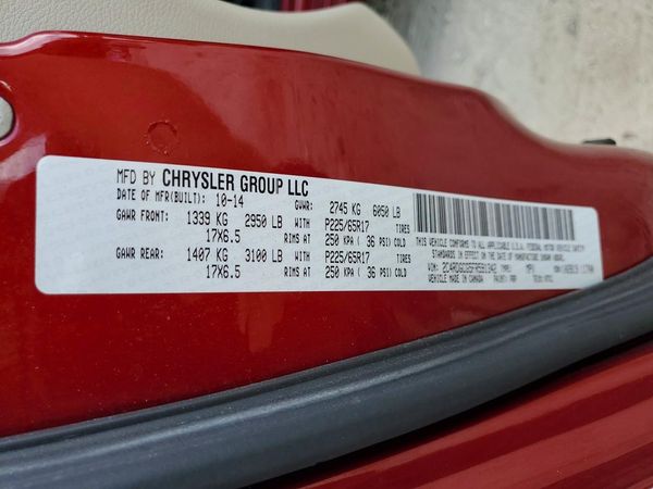 2015 DODGE GRAND CARAVAN