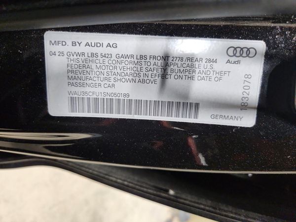 2025 AUDI S5