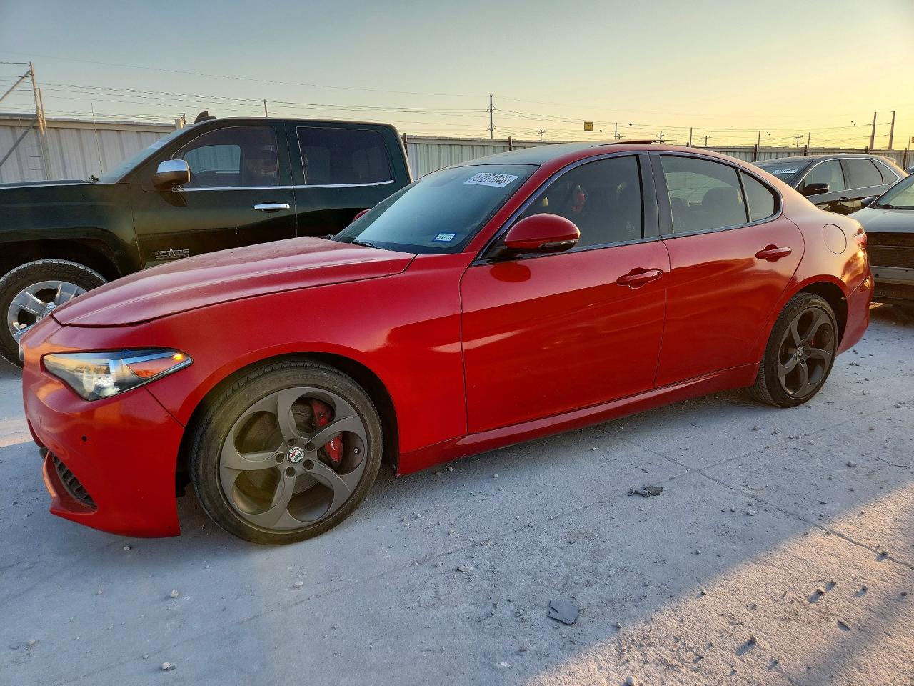2017 ALFA ROMEO GIULIA AWD — Front 3/4