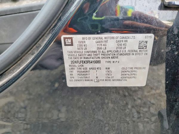 2015 CHEVROLET EQUINOX 1LT