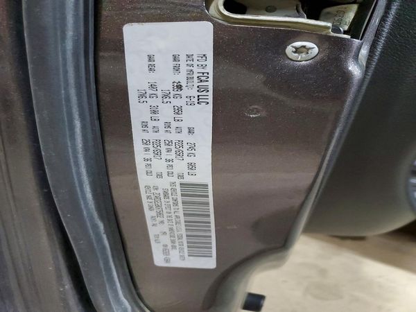 2019 DODGE GRAND CARAVAN