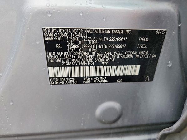 2017 TOYOTA RAV4