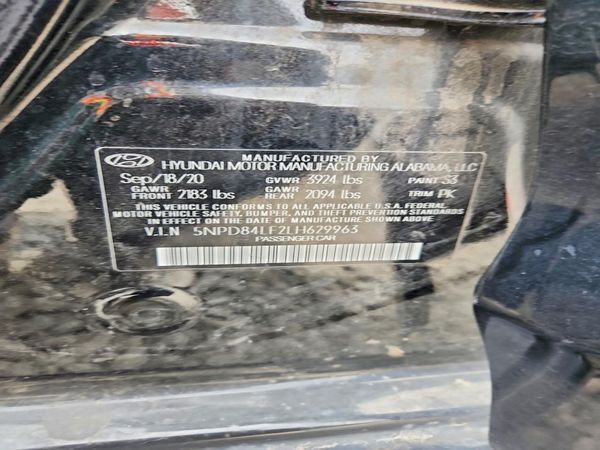 2020 HYUNDAI ELANTRA