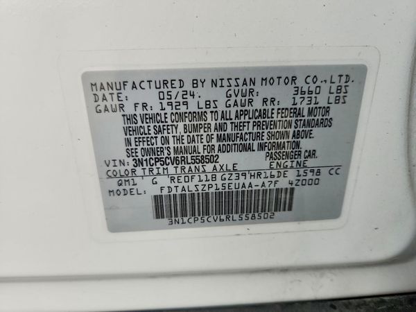 2024 NISSAN KICKS