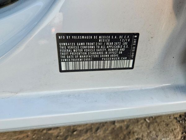 2019 VOLKSWAGEN JETTA S, SE, R-Line
