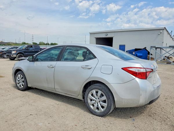 2016 TOYOTA COROLLA L/LE