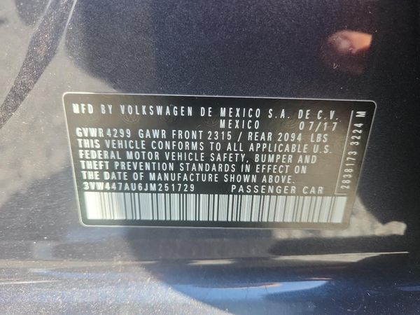 2018 VOLKSWAGEN GTI S, SE, Autobahn