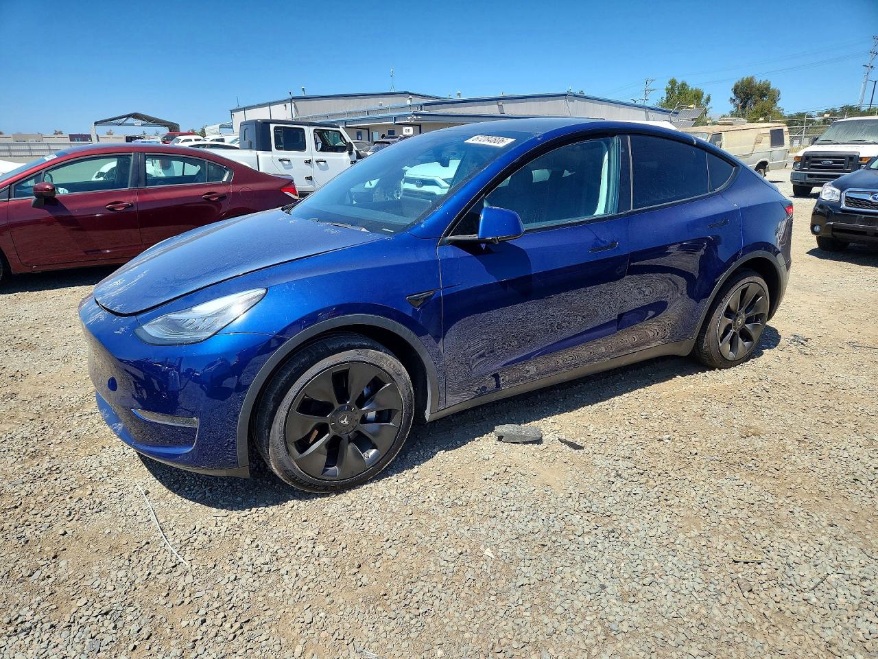 2020 TESLA MODEL Y — Front 3/4