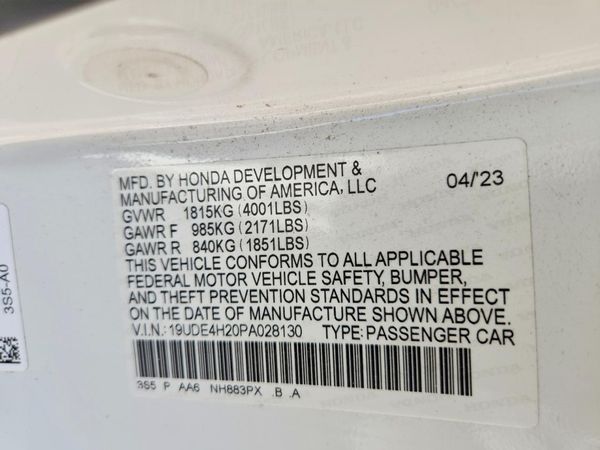 2023 ACURA INTEGRA
