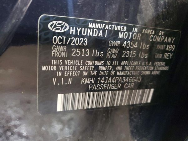2023 HYUNDAI SONATA