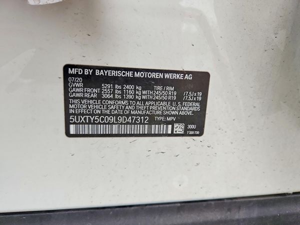 2020 BMW X3