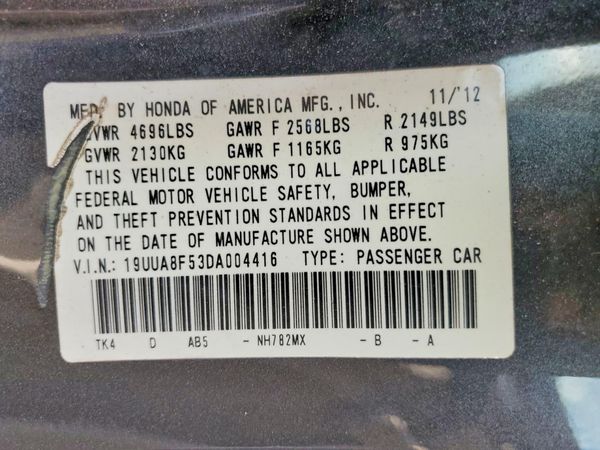 2013 ACURA TL