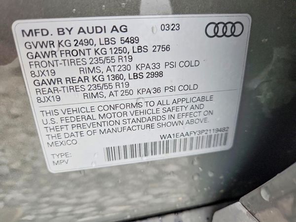 2023 AUDI Q5