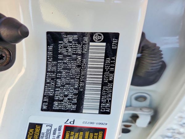 2017 TOYOTA CAMRY LE/SE/XLE/XSE